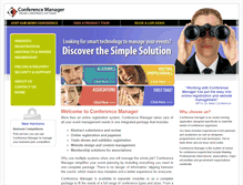 Tablet Screenshot of confmanager.com